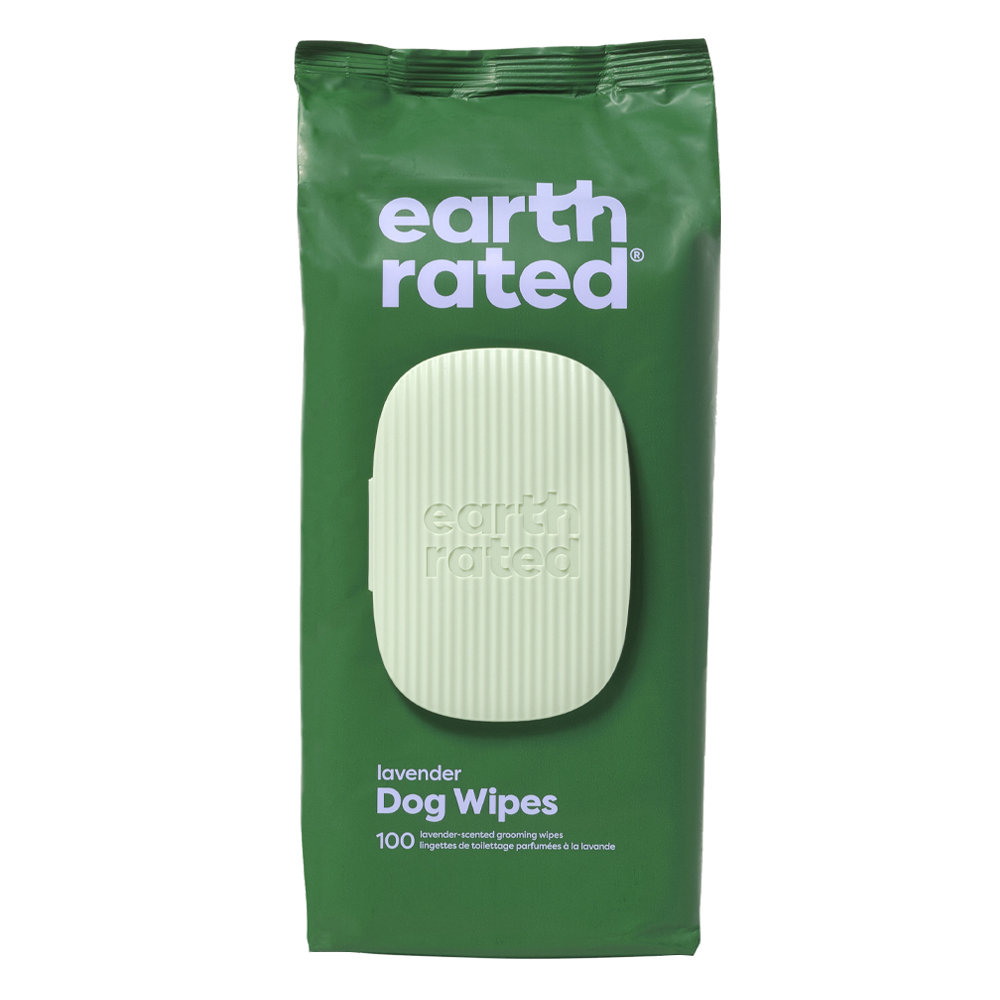 Earth Rated Grooming Dog Wipes 100 for Dogs